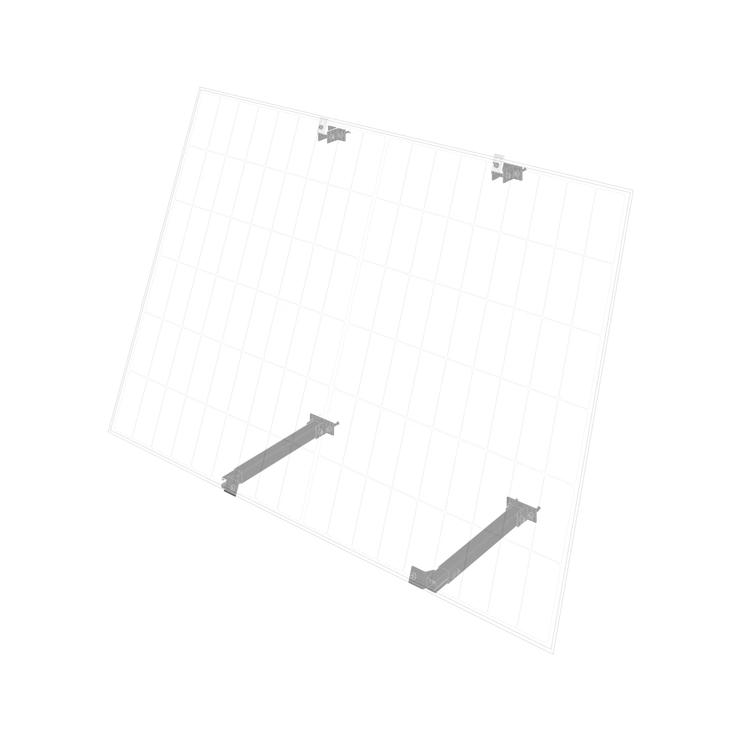Support EcoFlow réglable – Façade - Image 2