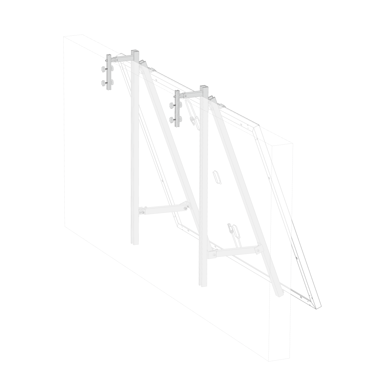Support EcoFlow – Balcon en béton - Image 2