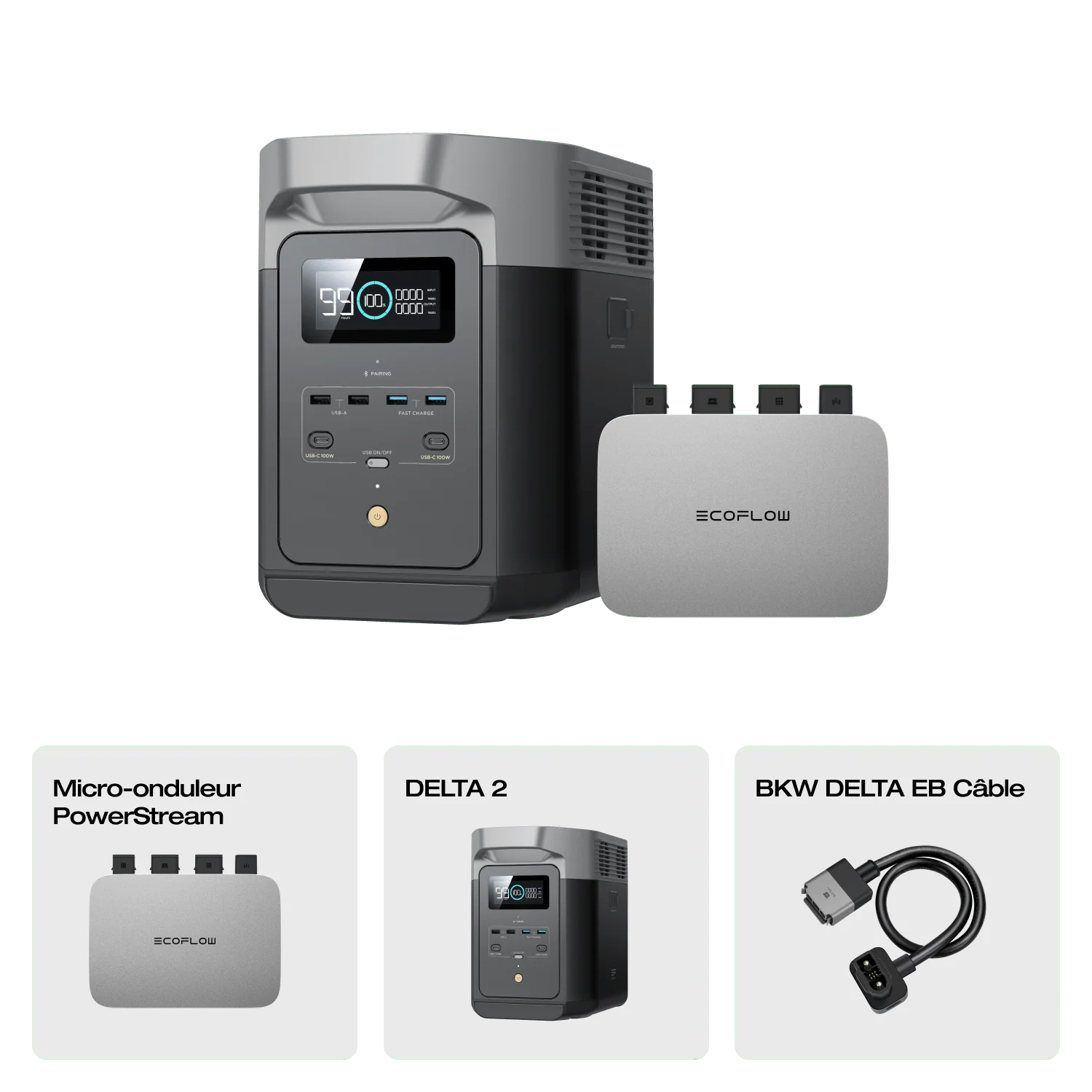 Station électrique portable EcoFlow DELTA 2 (reconditionnée) - Image 9