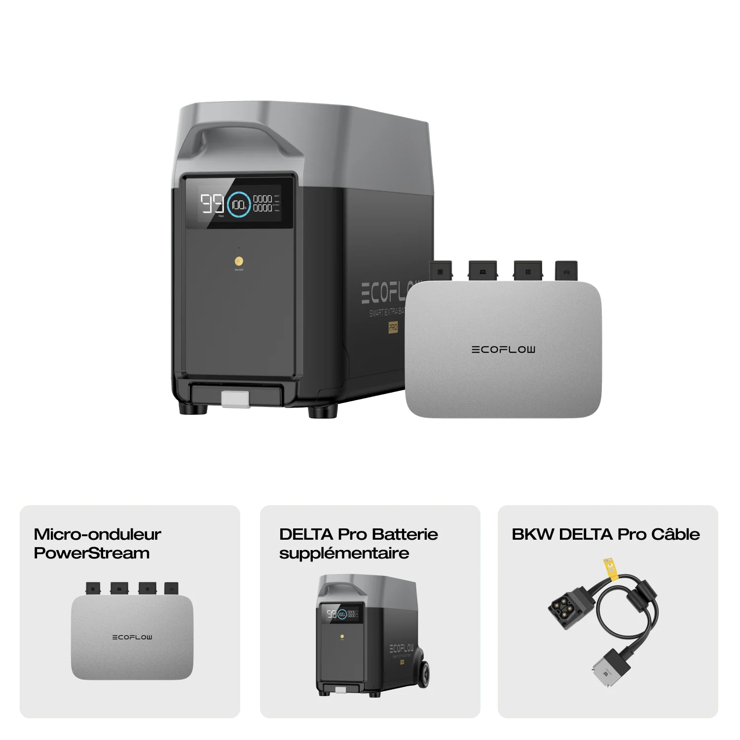 Batterie supplémentaire intelligente pour EcoFlow DELTA Pro - Image 5