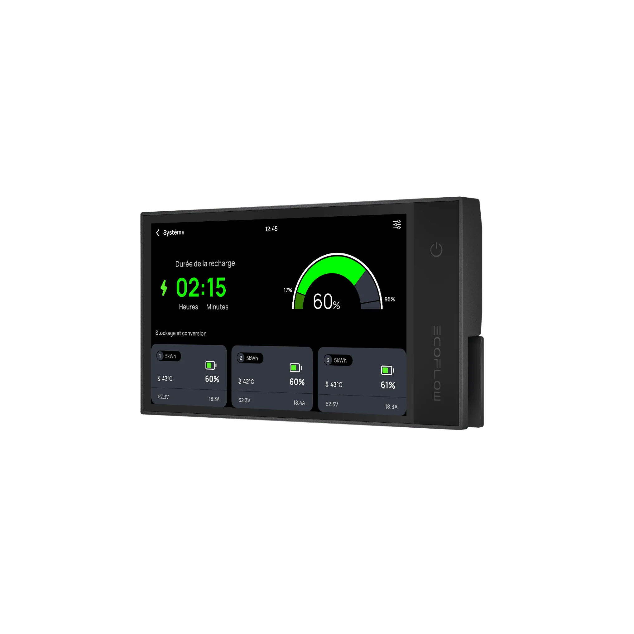 Console pour Kits énergétiques EcoFlow
