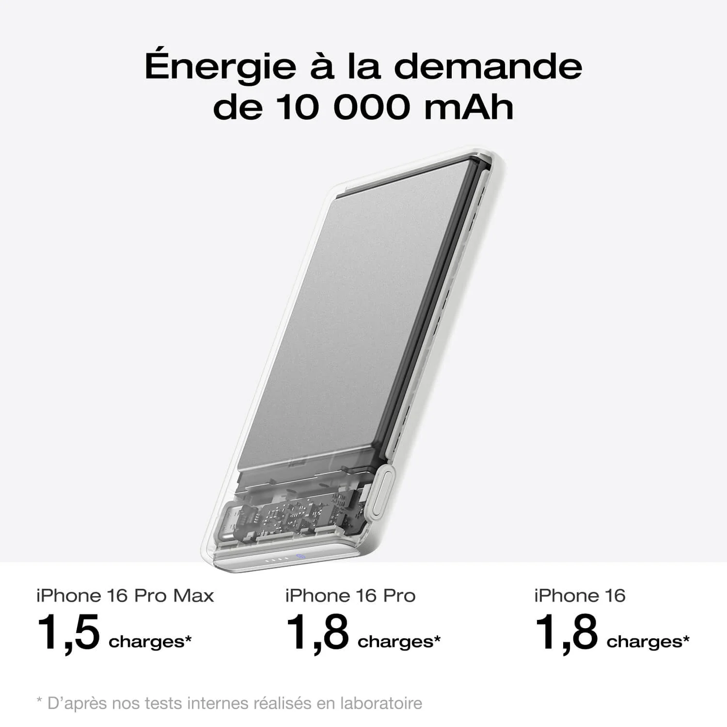 Batterie externe EcoFlow RAPID Mag (10 000 mAh, 7,5 W, charge magnétique) - Image 8