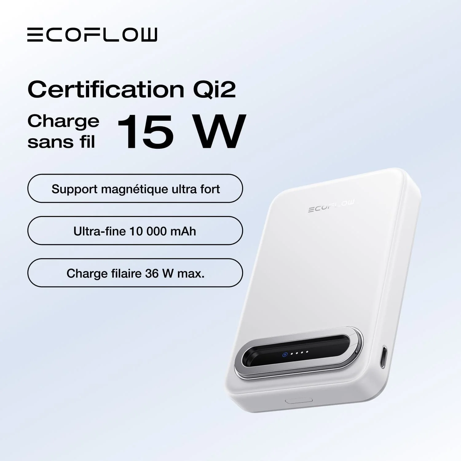 Batterie externe EcoFlow RAPID Mag Qi2 (10 000 mAh, 15 W) - Image 5