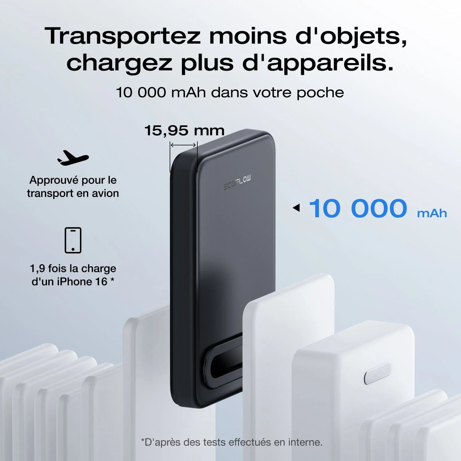 Batterie externe EcoFlow RAPID Mag Qi2 (10 000 mAh, 15 W) - Image 8