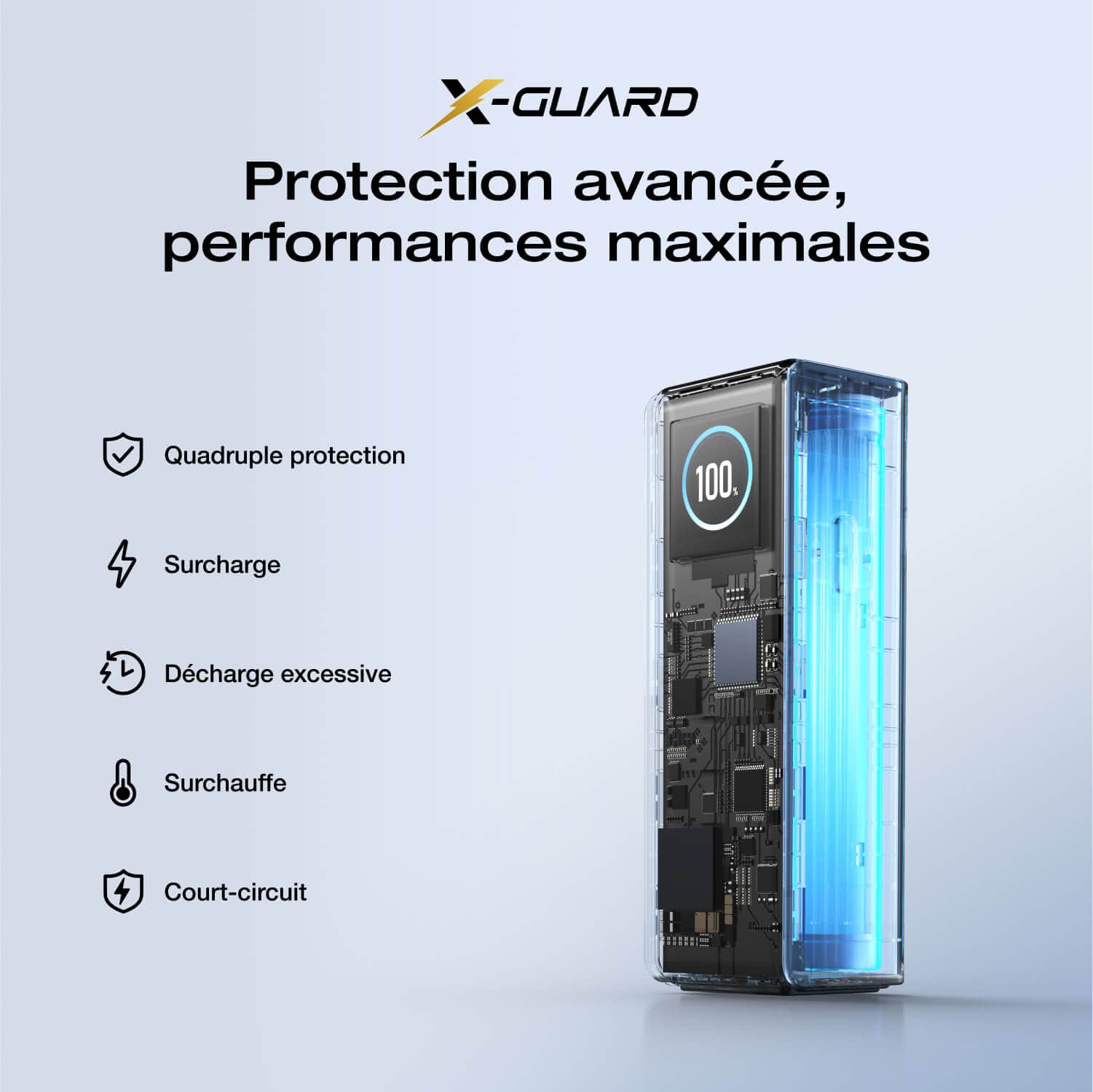 Batterie externe EcoFlow RAPID (25 000 mAh, 170 W, 100 W, câbles rétractables intégrés) - Image 10