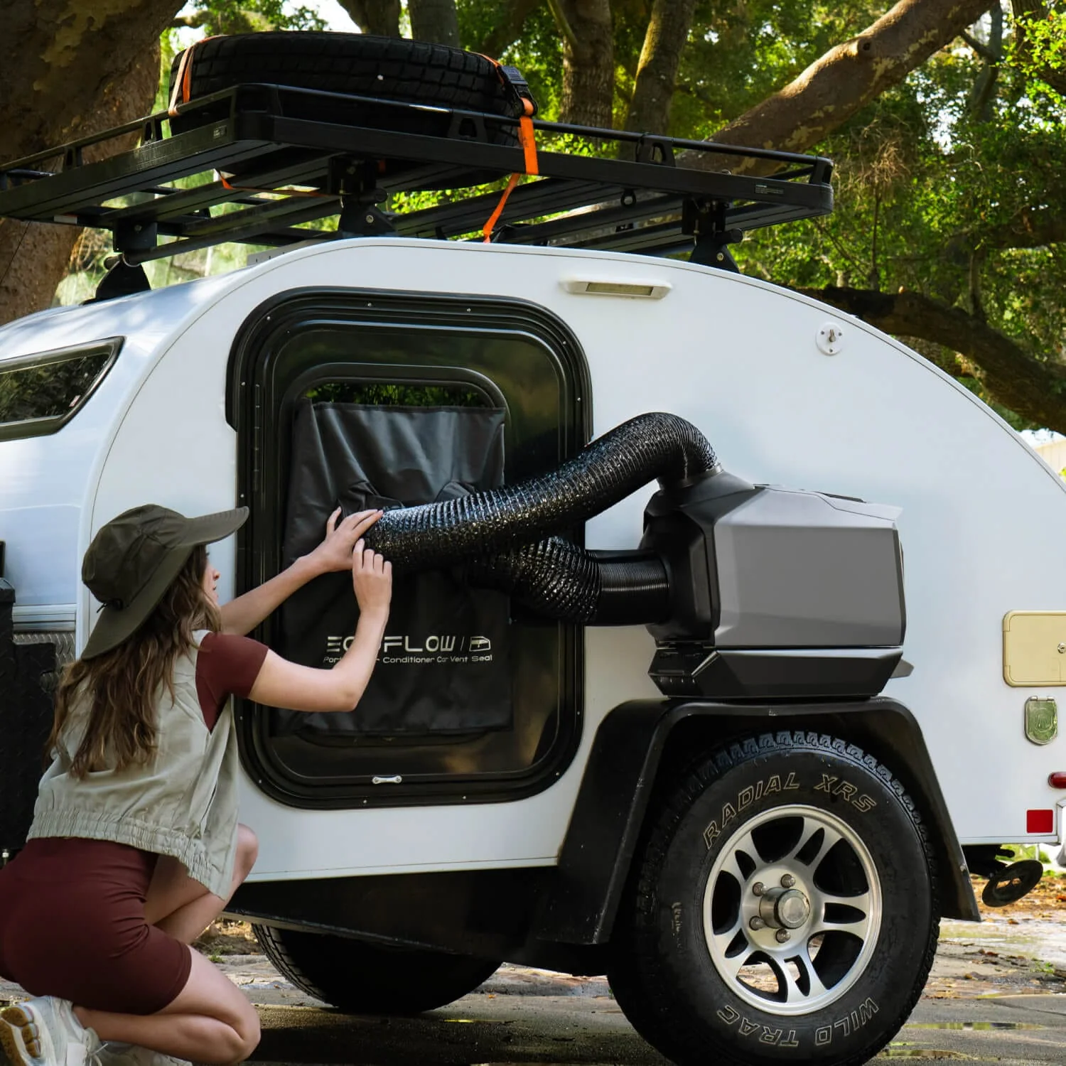 Cache de fenêtre pour voiture - Gamme EcoFlow WAVE - Image 3